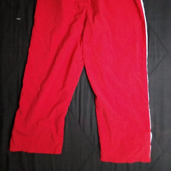Vintage Y2K Nike Striped Wind Pants Joggers Trainers Capri - Picture 8 of 8